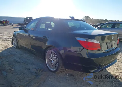 2005 BMW 545I из США, поврежденный, VIN WBANB335X5CN63441